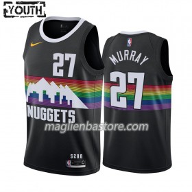Maglia NBA Denver Nuggets Jamal Murray 27 Nike 2019-20 City Edition Swingman - Bambino